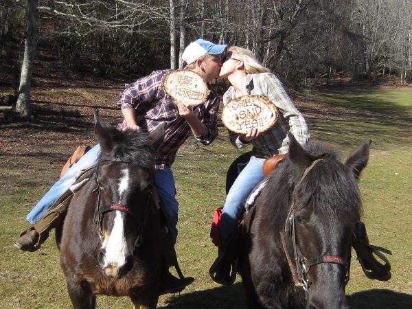 ...She said YES TOO! This must be a good spot!